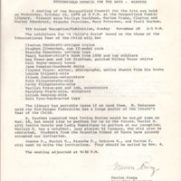Bergenfield Council for the Arts minutes October 10 1979.jpg