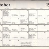 P 9 Bergenfield Borough Calendar 1978-1979