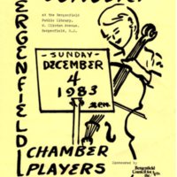Concert Flyer December 4, 1983