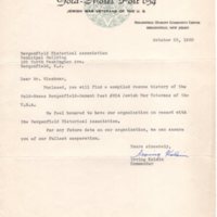 Gold Moses Post 654 Jewish War Veterans of the US history typewritten 4 pages plus cover letter Oct 23 1960 1.jpg