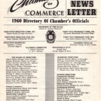 Chamber of Commerce Newsletter May 1960 p1.jpg