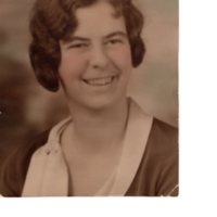 1 black and white photograph 7 x 9 Bea James in her twenties.jpg