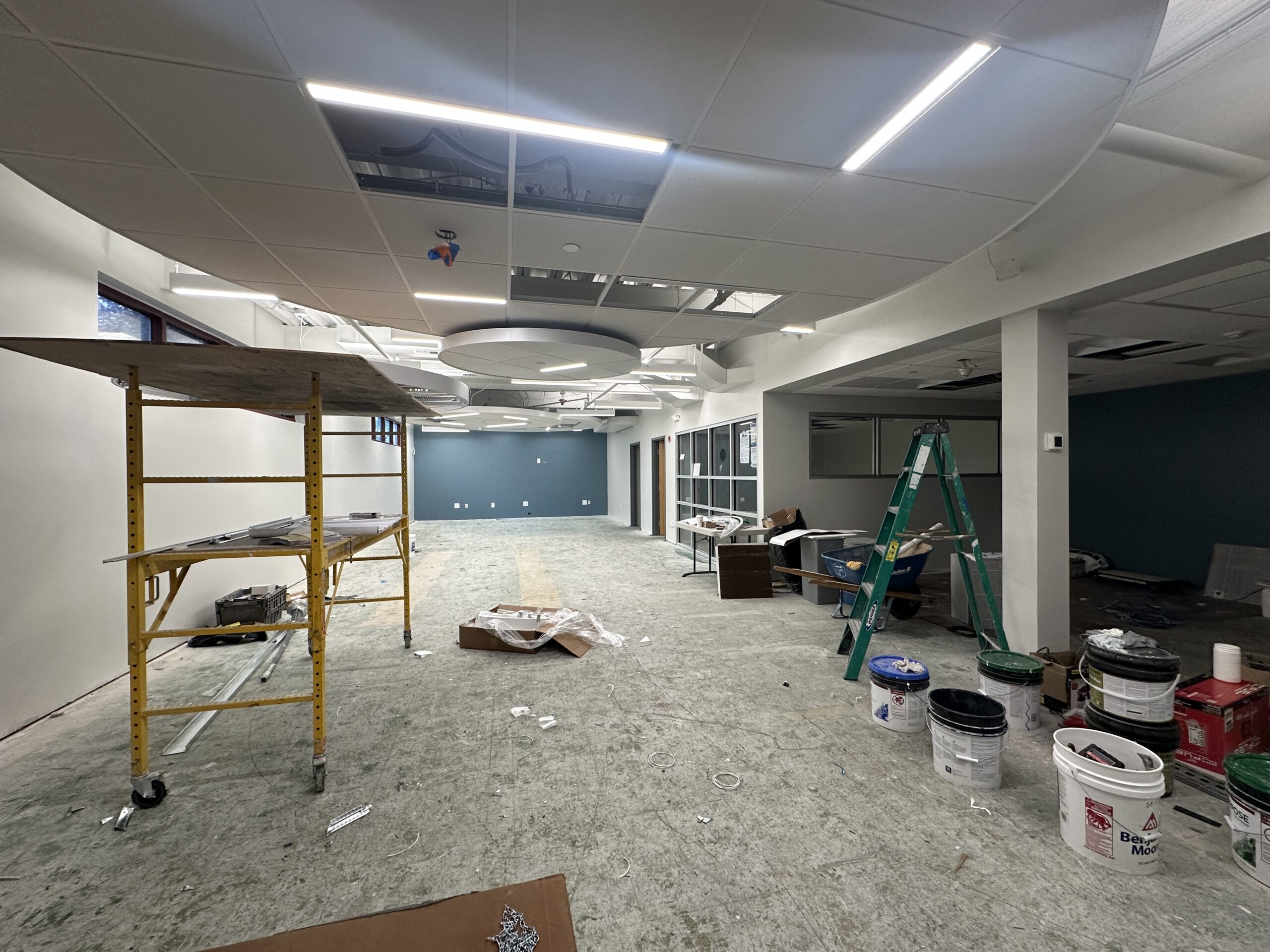 IMG_1079 Photo showing week 14 of the teen room construction.