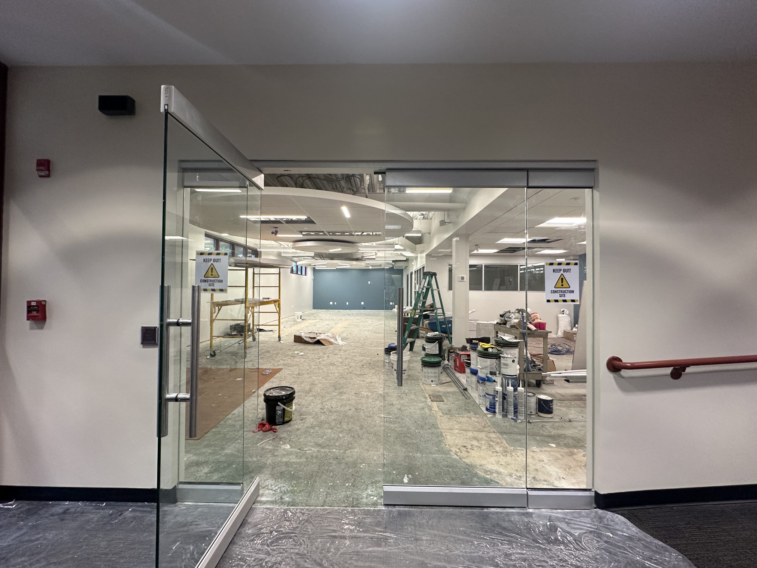 IMG_1084 Photo showing week 14 of the teen room construction.