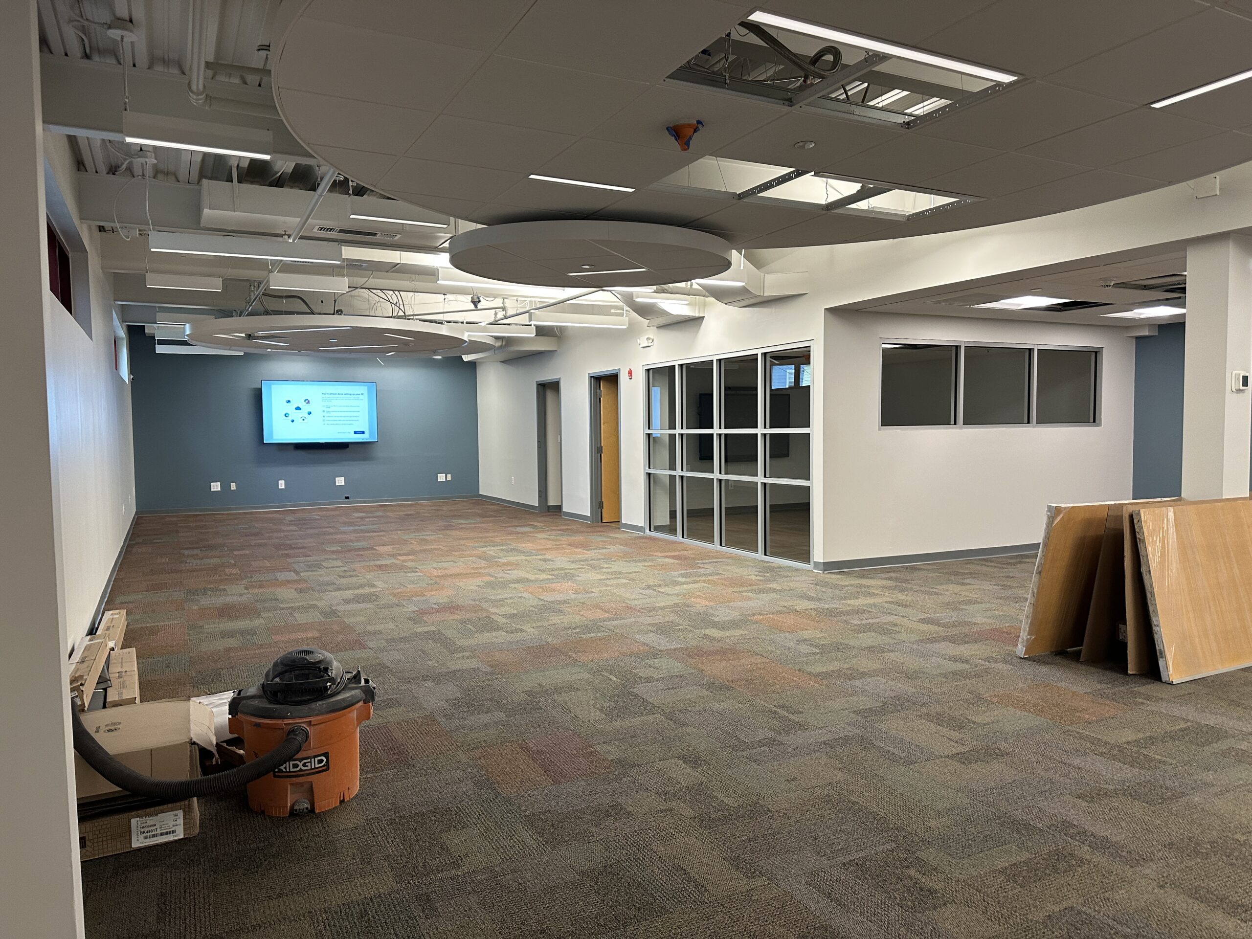 IMG_1544 Photo showing week 15 of the teen room construction.